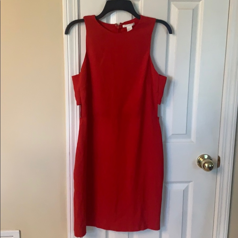 Red dress